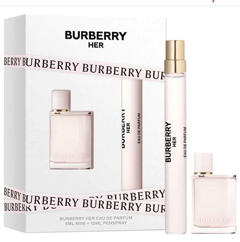 burberry travel collection women spray bottles ebay|BURBERRY Her ORIGINAL Eau de ParfumGIFT SET .